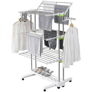 Indoor outlet washing rack